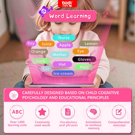 7-inch Tablet English-Russian  Educational Toys Birthday Gift for Boys & Girls Ages 3+