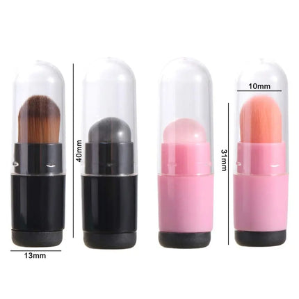 Soft Brush Head Silicone Lip Brush Portable Multi-purpose Mini Lip Brush Washable Silicone Brush Head Mini Makeup Brush