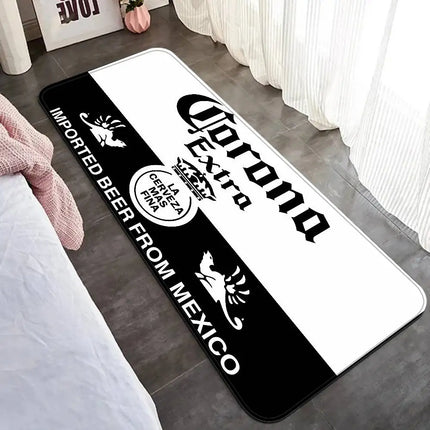 C-Corona E-Extra Beer Room Mats Anti-slip Absorb Water Long Strip Cushion Bedroon Mat Household Carpets