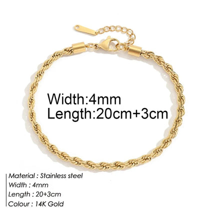 Stainless Steel Delicate Anklet for Women Gold Color Chain Anklet Bracelets on The Leg Do Not Fade Anklet Jewelry Women 2025 new