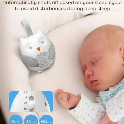 Portable Sleep Sound Toddler White Noise Machine Soothing Music Player Sleep Home for Baby Room Stroller Lullaby boys Girls Gift