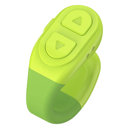 For  Scrolling Ring Wireless Camera Shutter Selfie Button Kindle App Remote Page Turner Clicker for iOS Android Cell Phone