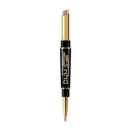 1Pc DNM Double-Ended Lip Liner And Lipstick Set High-Pigmented Long-Lasting Waterproof Non-Stick Valentine's Day Makeup Gift
