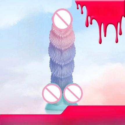 Alien Monster Dildo Anal Plug Liquid Silicone Butt Plug for Adult Masturbation Sex Toys G-spot Clitoris Massage Anus Stimulation