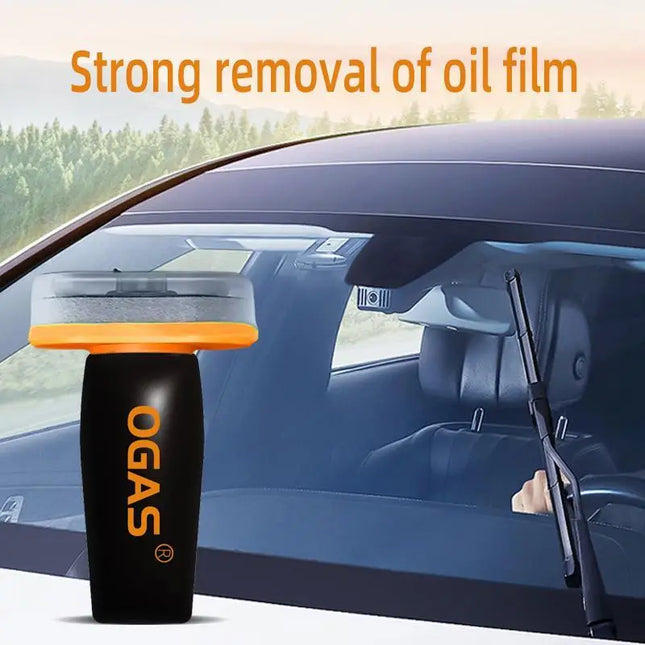 Suitable for automobile Windshield Oil Film Eraser Wand - All-in-One Pro Kit with Glass Cleaning Emulsion Formula and Sponge