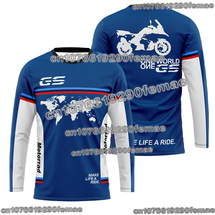 Hot Sale Exclusive GS Adventure Motorrad Fan T Shirt Outdoor Motorcycle Riding Comfortable Top For Adventures And Daily Use