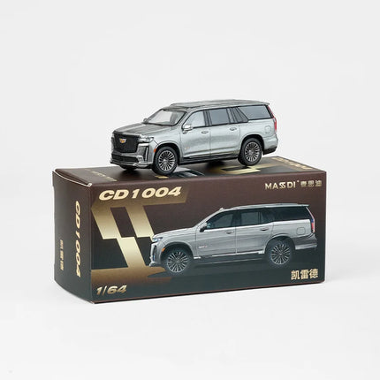 MASSDI 1:64 Scale Alloy CD1000 Escalade CVL1000 Suburban SUV Toy Car Simulation Model Collectibles Souvenir Gift