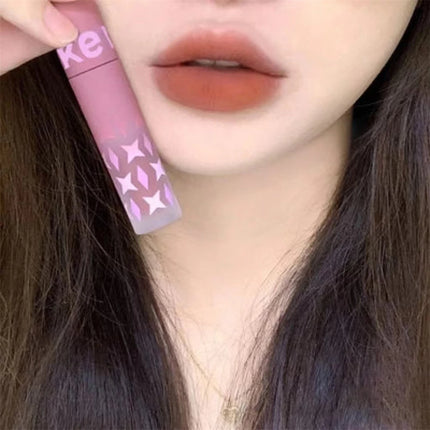 Pigeon Blood Red Matte Lipstick Waterproof and Lasting Blue Gothic Lip Gloss Sexy Punk Black Lip Tint Dark Lip Cream Makeup