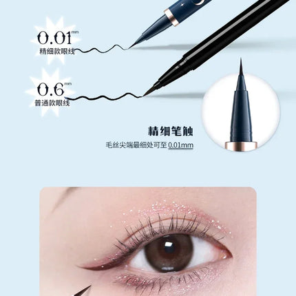 Flower Knows Moonlight Mermaid Waterproof Eyeliner Pen Super Slim Precise All Day Professional Liquid Eye Liner Pencil for Women