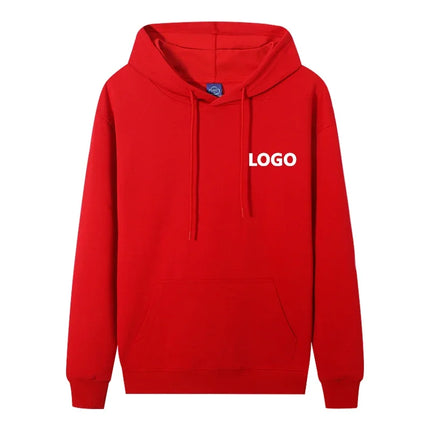 Customized 60% Cotton Hoodie Men Fashion Long Sleeve Sweatshirts Women Personality Printed Streetwear Hoody Pullovers Sudaderas