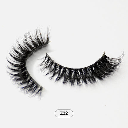 Dropshiping Makeup  Mink Lashes Fluffy Soft Full Fake Eyelashes Natural False Eyelashes Wispy Lash Extension