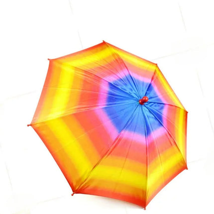 40.5cm Length Magic Umbrella Medium Size Performance Umbrella Magic Trick 10 Colors Close Up Silk To Four Umbrellas