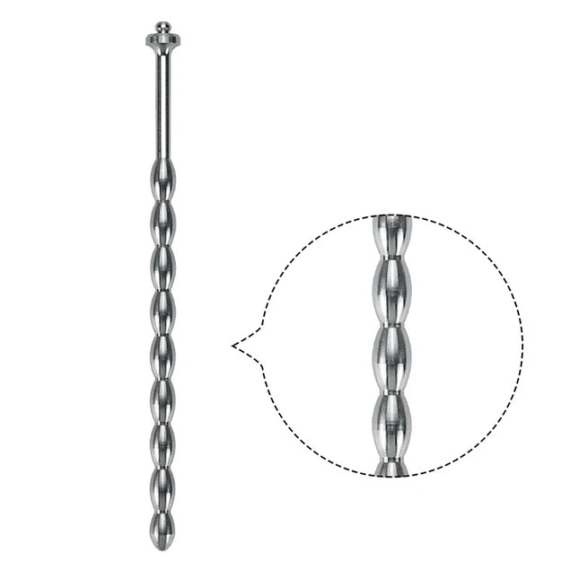 【AD】Metal Urethral Horse Eye Stimulator Steel Bead Penis Plug Insert Catheter Expander For Male Masturbator Sex Toy