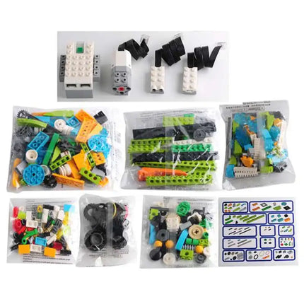 Programmable Robot Building Blocks with Power Functions Set MOC Educational Model Bricks Technology DIY Assemble RC Toys