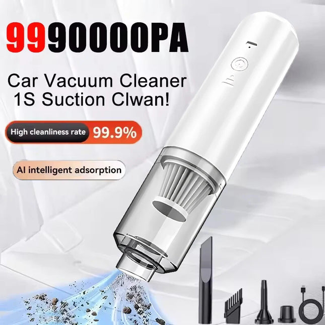 2026 Car Vacuum Cleaner Cleaning Powerful Suction Handheld Car Vacuum Cleaner Rechargeable for Car and Home Auto Vacuum Cleaner