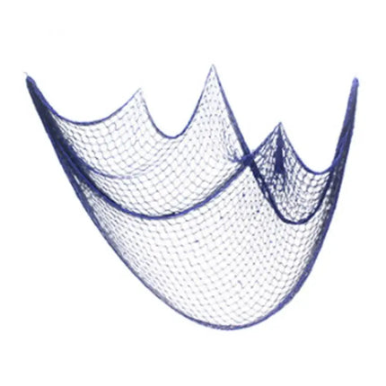 Fishing Net Nautical Style Decorative Red Blue Life Home Marine Beach Wall Decoration Life Buoy Crafts Living Room Decoration