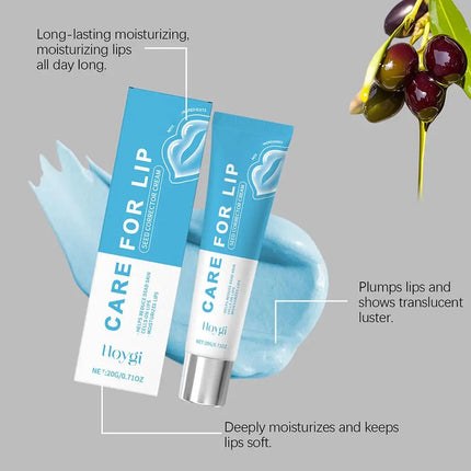 Hyaluronic Acid Hydrating Anti-Cracking Lip Balm - Refreshing Fade Lip Lines Long-Lasting Moisturizing Daily Lip Skincare
