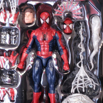 New In Stock Marvel Legends Maximum Series Spider-Man Deluxe 15cm Anime Action Figure Collectible Model Kids Toys