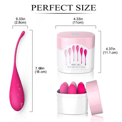 Kegel Ball Tighten Vagina Muscle Trainer Simulator Pelvic Floor Exercise Device Kegel Exerciser for Beginners Sex Toys for Women