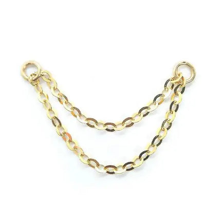 CANNER 1PC 925 Sterling Silver Chain Tassel Piercing Earrings Chain Charm Accessories For Woman Shiny Earring Fine Jewelry Gift