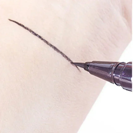 KISS ME make up Quick-drying Waterproof Black Eyeliner Long-lasting Liquid Eyeliner Smoothing Makeup Tool for Women