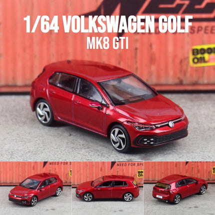 1/64 Volkswagen Golf AE86 Mazda RX-7 Honda Jazz Diecast Toy Car Vehicle Miniature Free Wheels Collection Gift For Children Boy