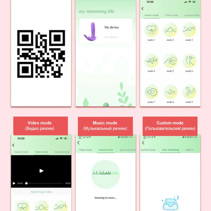 APP Control Thursting Panties Vibrator Wearable Vagina Vibrator for Women G-Spot Clitoris Female Masturbation Sex Toy for Women