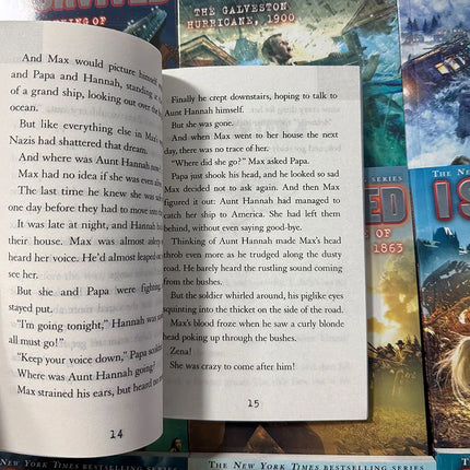 22 Books/set I Survived English Reading Books Disaster History Survival Novel Escape Guide Children's Science Chapters Books