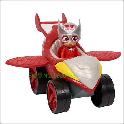 New Figure Masks Toy Set with Vehicle Of Toys Cars Figures Christmas PJ Toys Kids Gifts