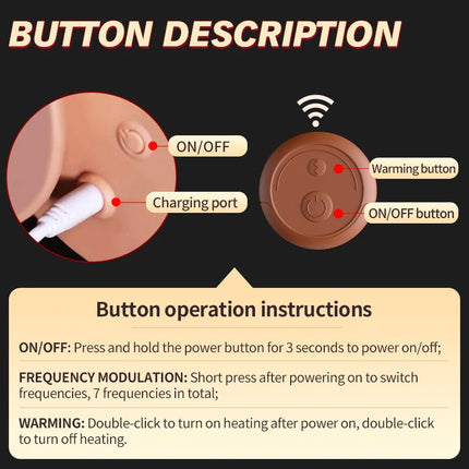 Realistic Dildo Telescopic Swing Heating Vibrator for Women Clitoris Vaginal G Spot Stimulation Massager Adult Pleasure Sex Toy