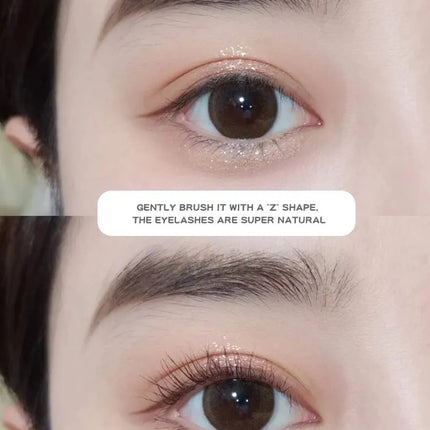 Gege Bear Dream Party Curly Black Sun Flower Mascara Cute Design All Day Long-Wearing Lash-Lengthening Thick Volume Eyelashes