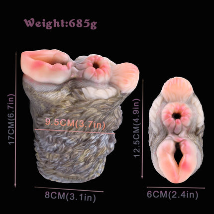 NNSX Animal Realistic Vagina Anal Male Masturbator Sex Toys for Men Silicone Pocket Pussy 3D Artificial Stroker Erotic Sex Toys