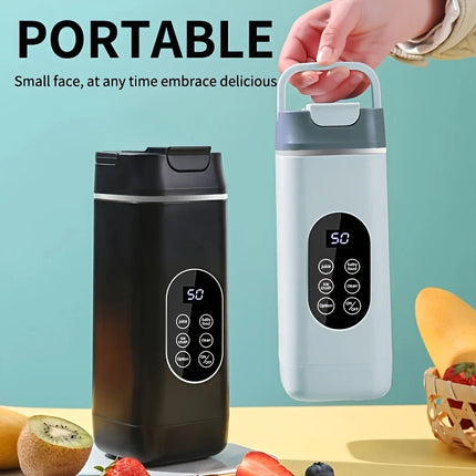 2026 New Upgrade Multifunctional Portable Wireless Blender USB Charging With 4 Modes 12-Blade Ice Crush Blender Auto Clean Leak-