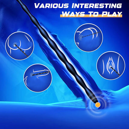 Urethra Sound Penis Plug Toy - 8 PCS Silicone Dilators Catheters & Sounds Set Urethral Plug Male Sex Toys, Sounding Rods Urethra
