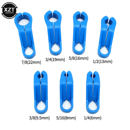 7PCS AC Car Fuel Line Disconnect Tool Air Conditioner Transmission Oil Cooler Line Tools Auto Repair Kit Set for Ford Chrysler
