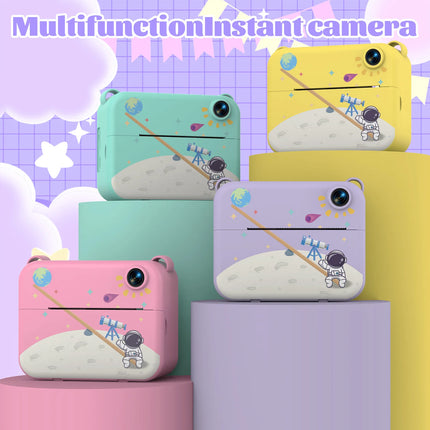 Digital Kids Instant Printing Camera Mini Thermal Photo Printer for Children Suitable for Photography Holiday Gift Camera Kids
