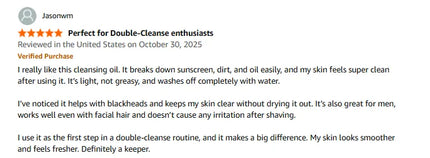 Cleansing Oil Makeup Remover Oil Deep Cleansing Pore Dirt Remove Blackhead Non-greasy Smooth Refreshing Deeply Nourishes Skin