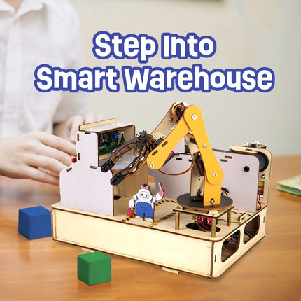 ACEBOTT ESP32 STEM Smart Factory Education Kit School Smart Home Kit Education Solution Series for Arduino