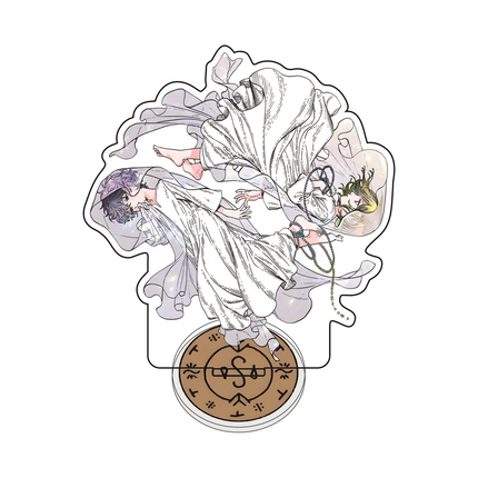 Anime Atelier of Witch Hat 10-13cm Acrylic Stand Double-sided Interlayer Clear HD Printed Tabletop Decoration Exquisite Keychain
