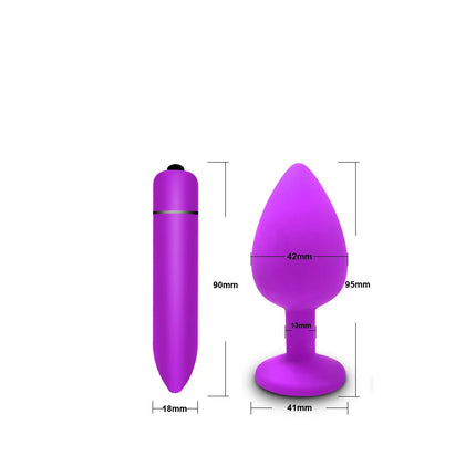 S/M/L  Anal Butt Soft Silicone Plug Prostate Massage Stimulator For Couples Adult Erotic Anal plug Sex Toys for Women Men Gay