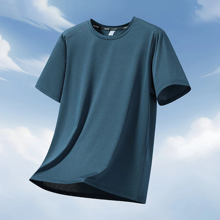 180kg 12xl 11xl 10xl 9xl T-Shirts Men Extra Large Size Quick Dry Round Neck Short Sleeve Oversized Tops Tee Big Loose Clothing