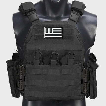 Tactical Hunting Vest - Quick-Release Shoulder & Waist System