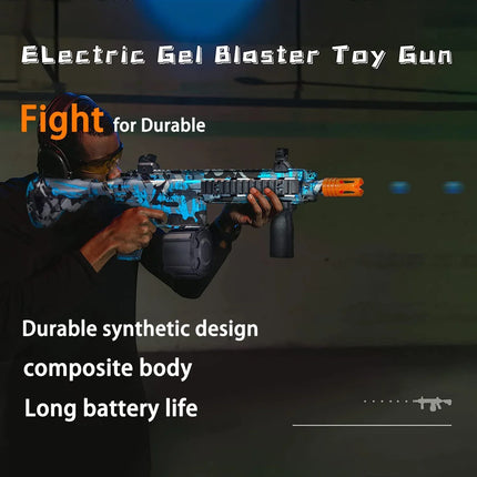 M416 electric pellet ball graffiti air rifle weapon paintball toy gun pneumatic shooting gun adult children's toy
