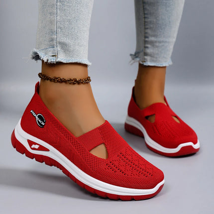 Women's summer breathable mesh flat shoes women's shoes casual sneakers shoes, clearance free shipping