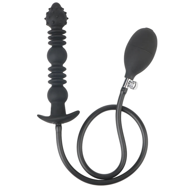 18-52cm Inflatable Anal Beads Anal Plug For Women Vaginal Dilator Men Butt Expander Big Dildos Female Masturbator Sex Toys Adult
