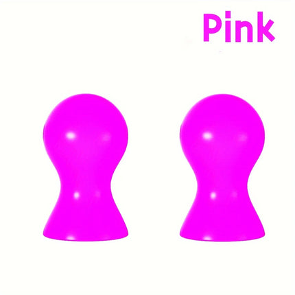 Silicone Nipple Suckers Breast Teaser Set, Soft Suction Cups for Nipple Stimulation, Reusable Silicone Nipple Stimulator Sex Toy