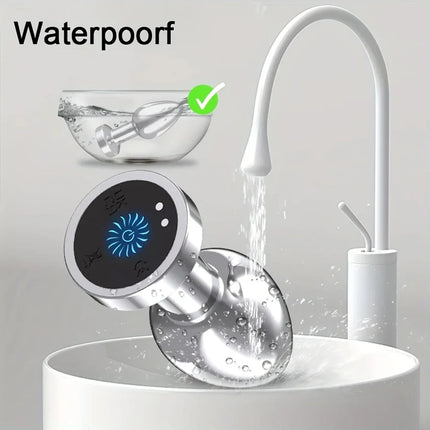 Vibrating Anal Plug Vibrator Remote Control 10 Powerful Vibrations Prostate Massager with Flashing Light Base Sex Toy for Couple
