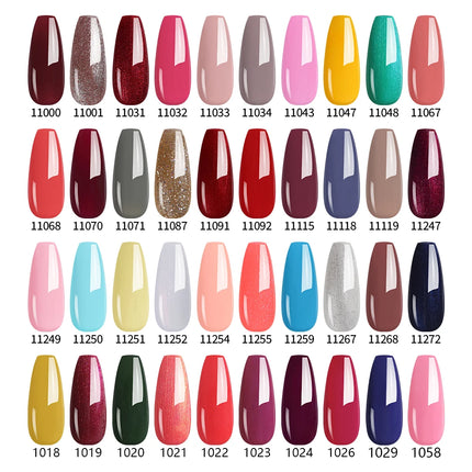 NAILCO 131Colors TPO FREE HEMA Vernis Semi Permanent UV Varnish Gel Nail Polish Nails Art Gel Manicure TOP BASE Varnish Hybrid