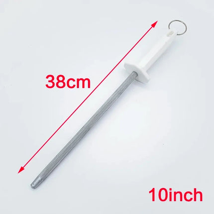 Diamond Sharpening Rod Tungsten Steel Carbon Steel  Kitchen Gadgets Slaughterhouse Butcher Ceramic Household Knife Sharpener