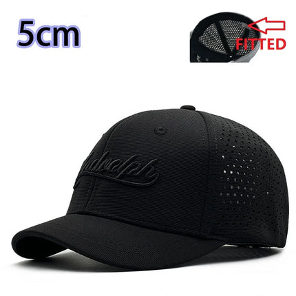 Back Closed Baseball Caps for Men and Women, Big Head and Small Head Hat, High Quality Headwear
